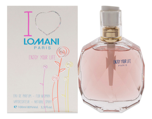 Enjoy Your Life De Lomani Para Mujer, Spray Edp De 3.3 Onzas