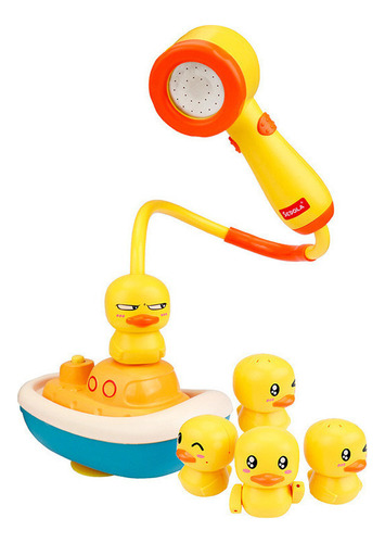 Juguete De Ducha De Baño Patito Amarillo Infantil