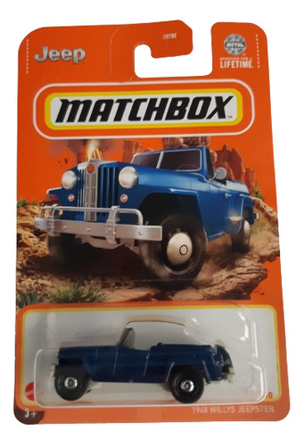 Matchbox 1948 Willys Jeepster -no Hot Wheels- Colección 