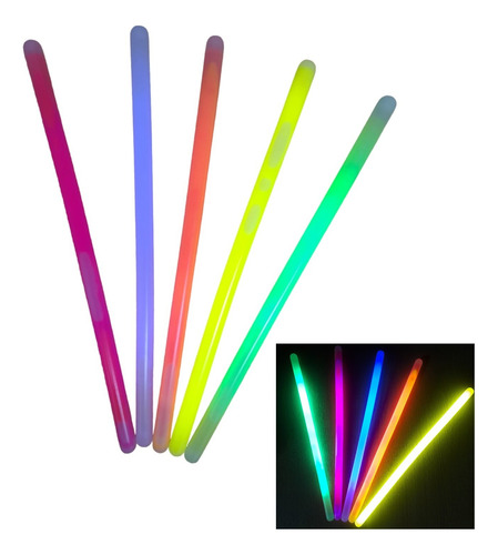 Varas Luminosas Neon Químicas X 5 - Cienfuegos -