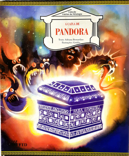 A Caixa De Pandora - Adriana Bernardino - Ftd (Usado)