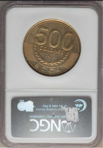 Moneda Del Año 2003 De Costa Rica