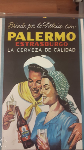 Poster Publicidad Cerveza Palermo