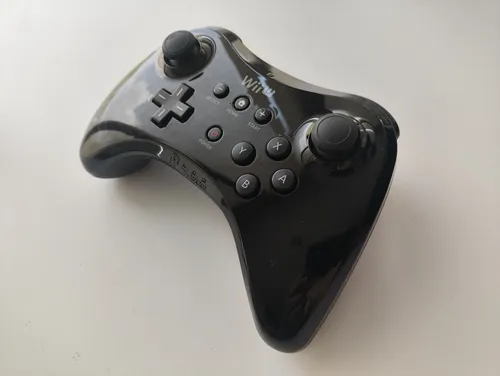 Control Pro Para Nintendo Wii U Color Negro 100% Genuino B (Usado)
