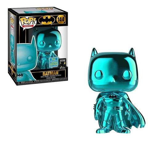 Funko Cc Batman Teal Chrome (144) - Batman (dc)