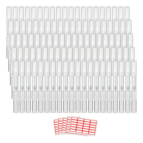 Webbybear 100 Boligrafos De Aceite De Cuticula Vacios De 0.1