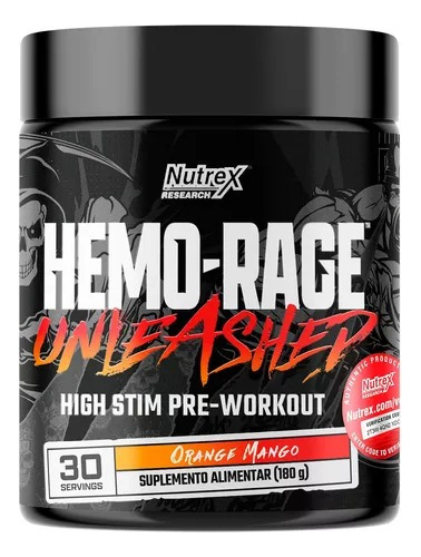 Hemo Rage Unleashed 30doses Original Nutrex Research