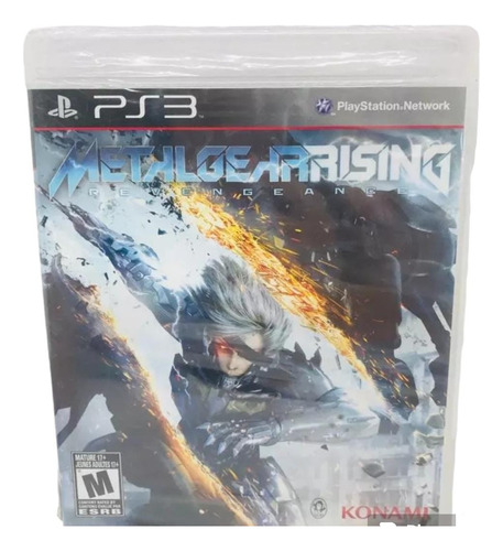 Metal Gear Rising Revengeance  Playstation 3 - Mídia Física
