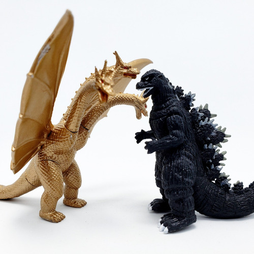 King Ghidorah Gashapon Godzilla Kaijus Miniatura 7cm Bandai