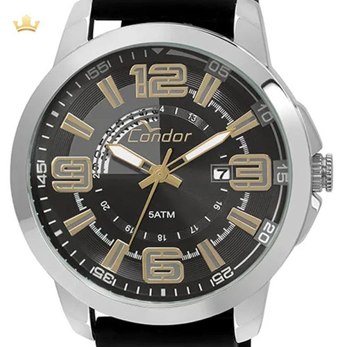 Relógio Condor Masculino Co2115yd/8p + Brinde Caneta Crown
