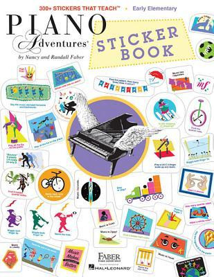 Libro Piano Adventures Sticker Book - Nancy Faber