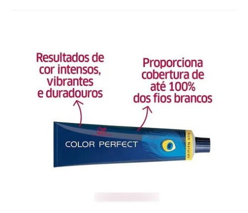 Wella Color Perfect 8.3 Louro Claro Dourado+welloxon 20vol