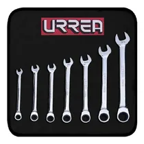 Comprar Juego 7 Llaves Combinadas Matraca Pulgadas 12 Puntas Urrea