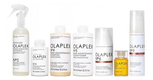 Olaplex N0+ N3+ N4+ N5+ N6+ N7+ N9 Tratamiento Reparador