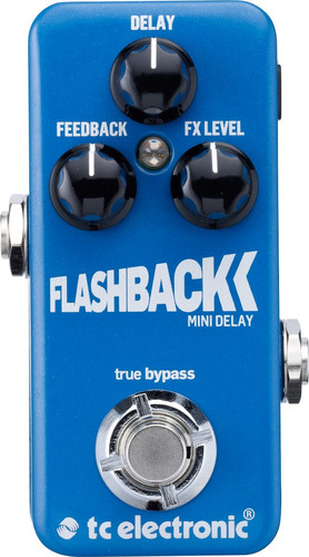 Pedal de efecto TC Electronic Pedal Tc Electronic - Flashback Mini Delay Flashback Mini  azul