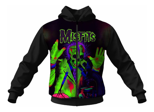 Campera Misfits Bandas Musica