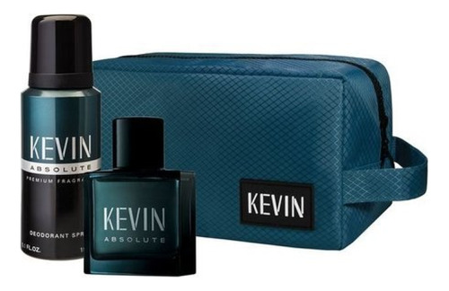 Kevin Absolute Bolsito Edt Perfume X60ml + Deo Desodorante 