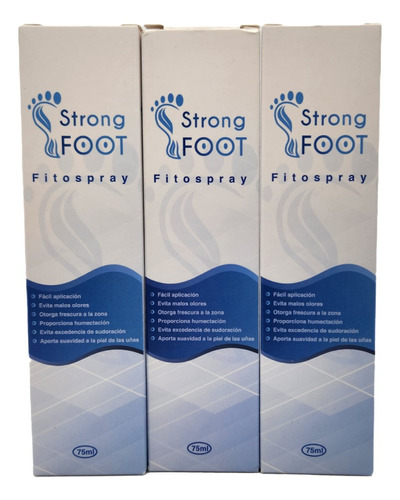 Strong Foot 3x2 - Spray Para Uñas Y Pies