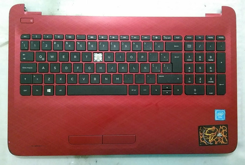 Carcasa De Teclado Con Mousepad Hp 15 Ay Series