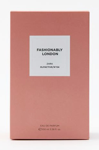 Perfume Zara Fashionably London Edp 100ml Mujer