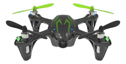 Drone Hubsan X4 Cemare H107C Standard com câmera SD black e green 1 bateria