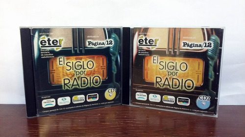 Eter - El Siglo Por Radio Volumen 1 Y 2 * Cd Mb Estado * Arg
