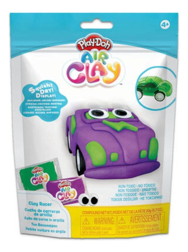 Play-doh Air Clay Masa Para Modelar Autos De Carrera