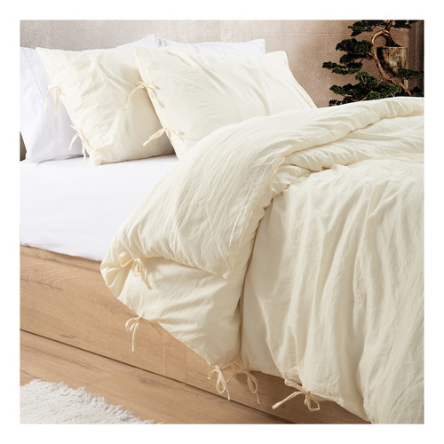 Funda Nórdica Palette Filadelfia C/ Fundas Queen - 240x240cm Natural