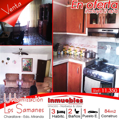 Imagen 1 de 9 de Apartamento Charallave Centro. Los Samanes + 2aires/a.oferta