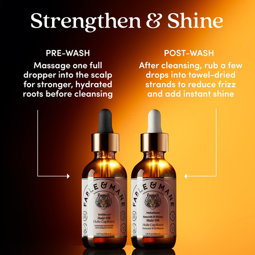 Óleo De Crescimento Capilar Fable & Mane Holiroots Indian 50