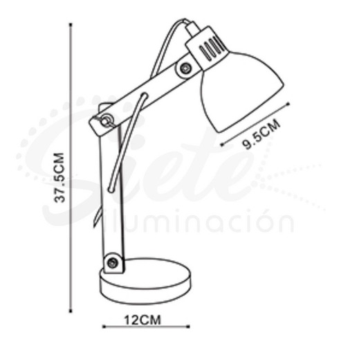 Lámpara Chica De Mesa Escritorio Velador E14 Nórdico Madera