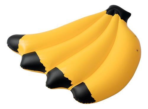 Colchoneta Inflable Flotador Gigante Racimo Bananas Pileta