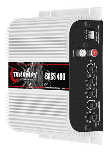 Potencia Taramps Bass400 Amplificador Monoblock Digital Auto