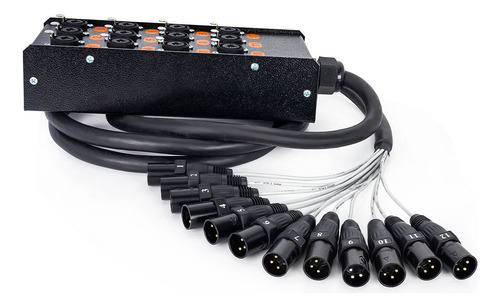 Medusa Com Multicabo 12 Vias Conectores Combo - 10 Metros