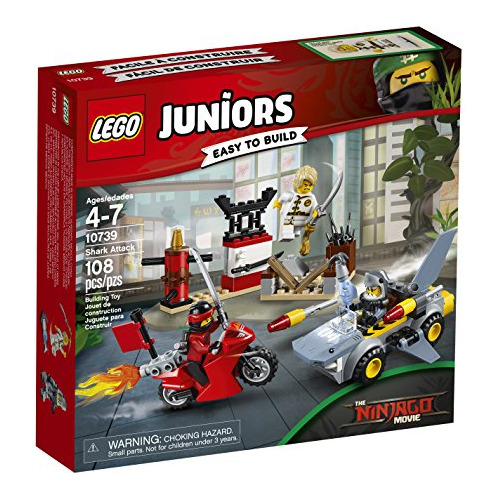 Kit De Construcción Lego Juniors Shark Attack 10739 (108 Pie