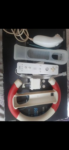 Control Wii Con Nunchuk, Wii Remote, Volante.