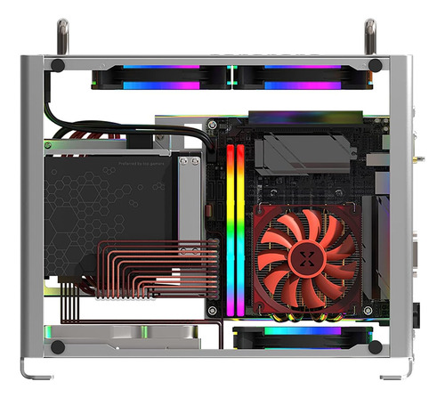 Case De Pc Mini-itx Zzew B2+, Caja De Computadora De Tamaño