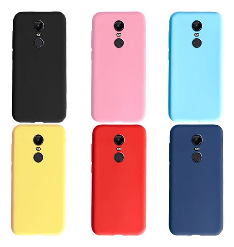 Estuche Silicone Case Compatible Con Xiaomi Redmi 5 Plus