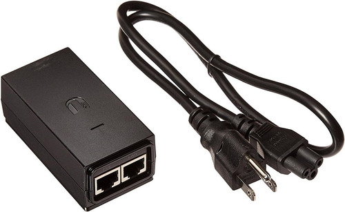 Inyector Poe 24v, 0.5a 12w Fast Ethernet. Ubiquiti, Mikrotik
