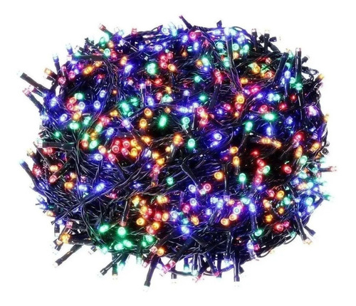 Guirnalda Luces Navidad Boda Deco 1000 Led Multicolor 60mtrs