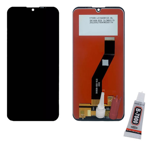 Modulo Display Pantalla Tactil Para Motorola E6s / Moto E6i Color Negro