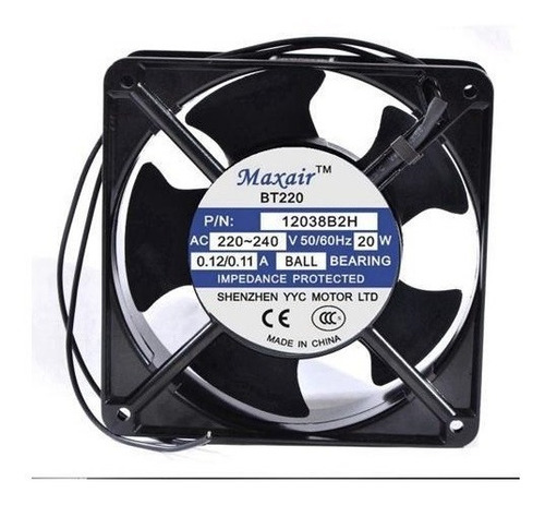 Maxair Bt220 Fan Cooler Ventilador De Enfriamiento