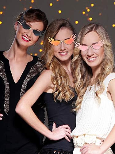 3 Pares De Lentes De Sol Con Llama De Fuego, Lentes De Sol S