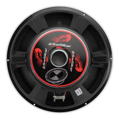 Alto Falante Cone Seco 15 Polegadas Unf157r4 350wrms 4 Ohms Cor Preto