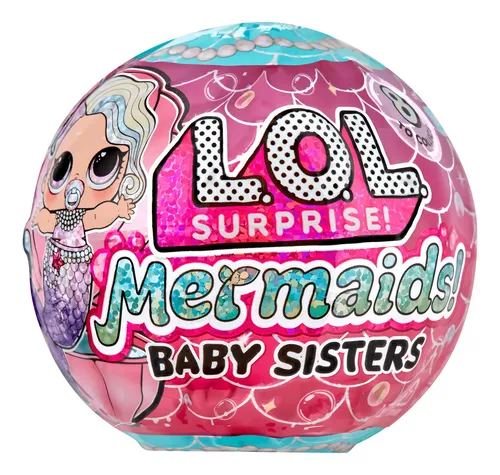 Boneca Lol Surprise Mermaids Baby Sisters Mga - Sortidas
