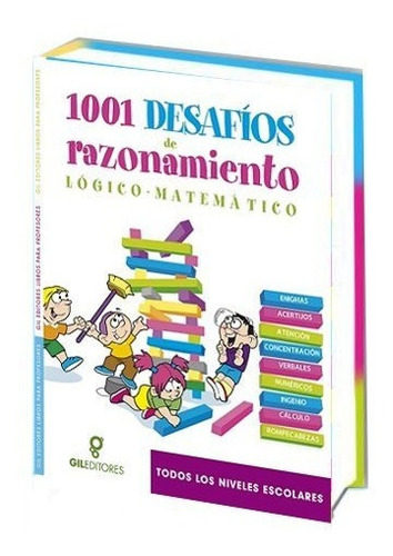 Libro 1001 Desafíos De Razonamiento Lógico-matemático