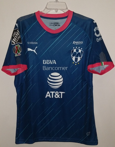 Jersey Rayados De Monterrey Visita Puma 2018-2019 Talla S