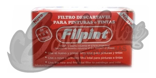 Filpint Filtro Descartable Para Pintura X Caja Southcolors