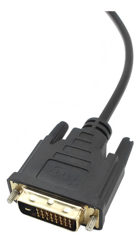 Cable Conector Macho Adaptador Dp A Dvi 1080p 1.8m Display