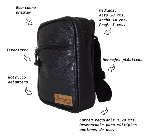 Bandolera Cartera Morral Mini Bag Táctico Urban Hombre Mujer